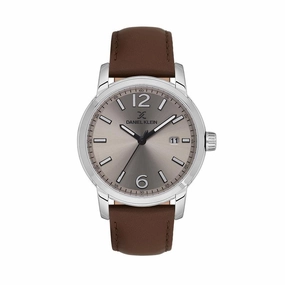 Daniel Klein Exclusive Brown Dial 3 Hands Watch