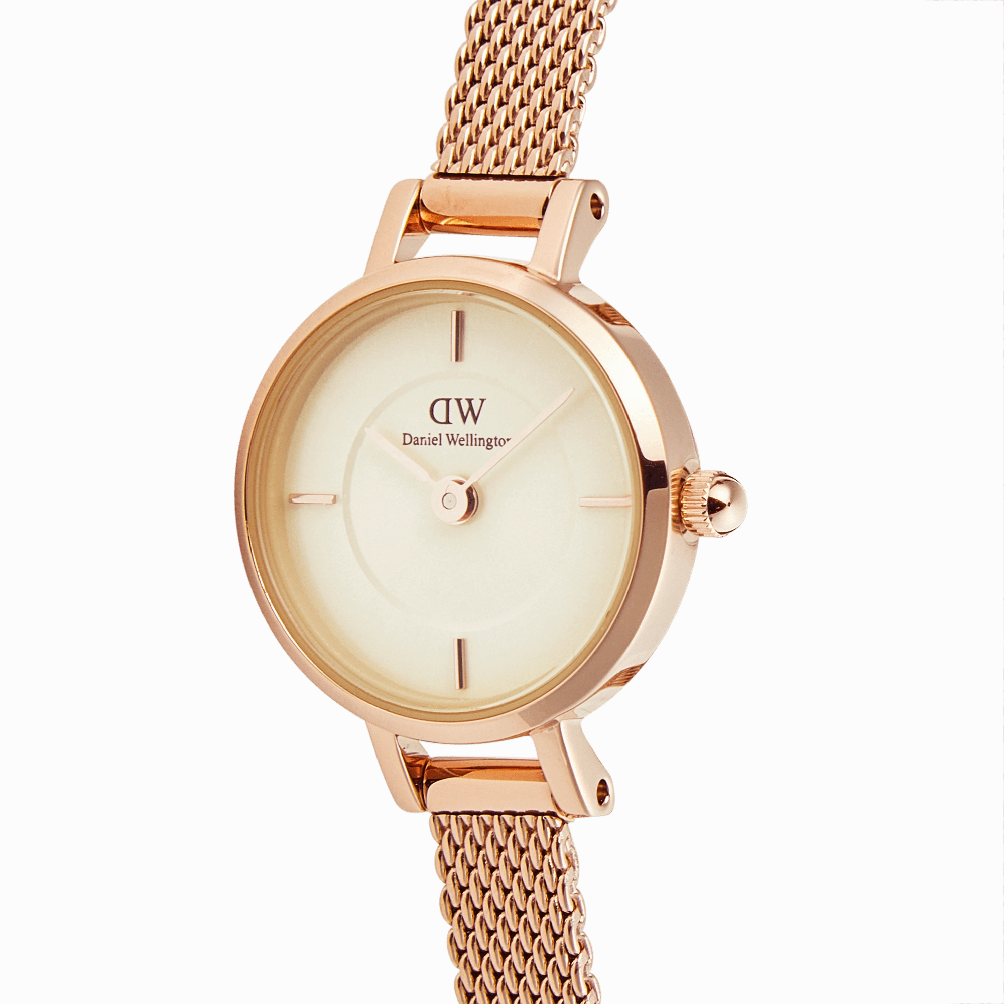 Daniel Wellington 19mm Petite Mini Champagne Melrose Watch