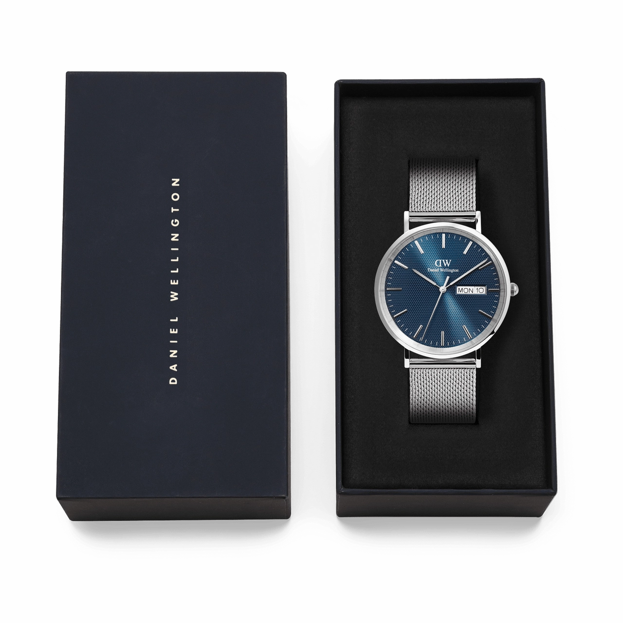 Daniel Wellington Classic Sterling Arctic Blue Dial Watch DW00100833