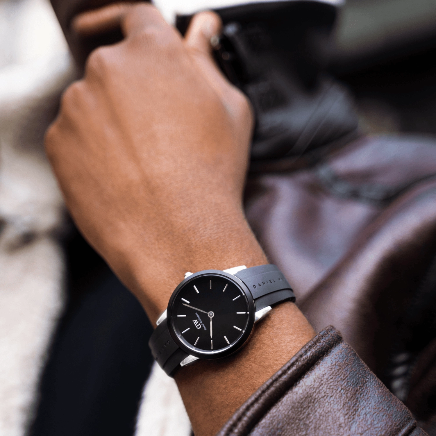 Daniel Wellington Iconic Motion 44mm Black Watch DW00100612