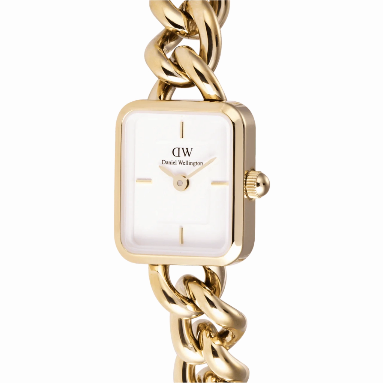 Daniel Wellington Jolie Gold Chain White Dial Watch DW00100836