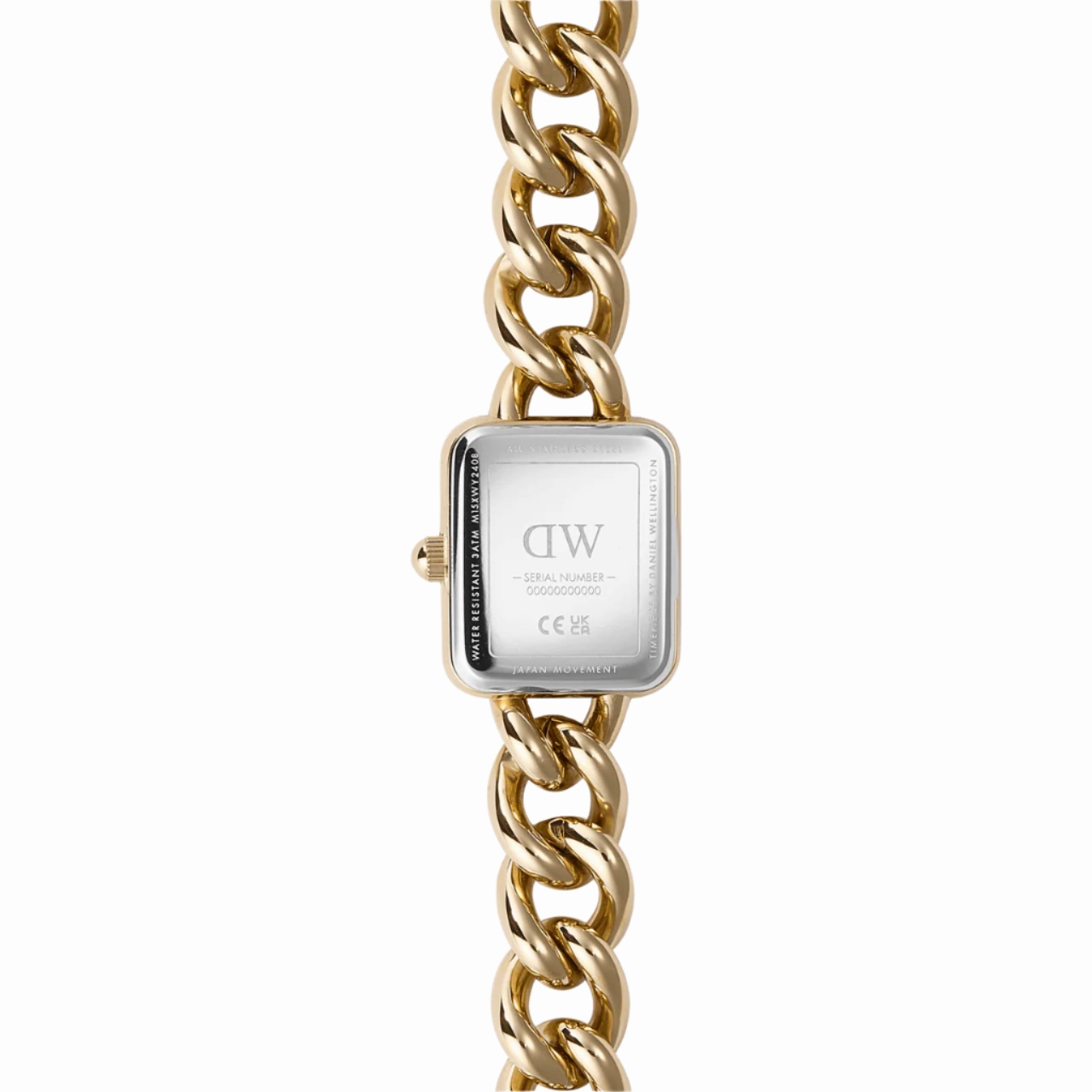 Daniel Wellington Jolie Gold Chain White Dial Watch DW00100836
