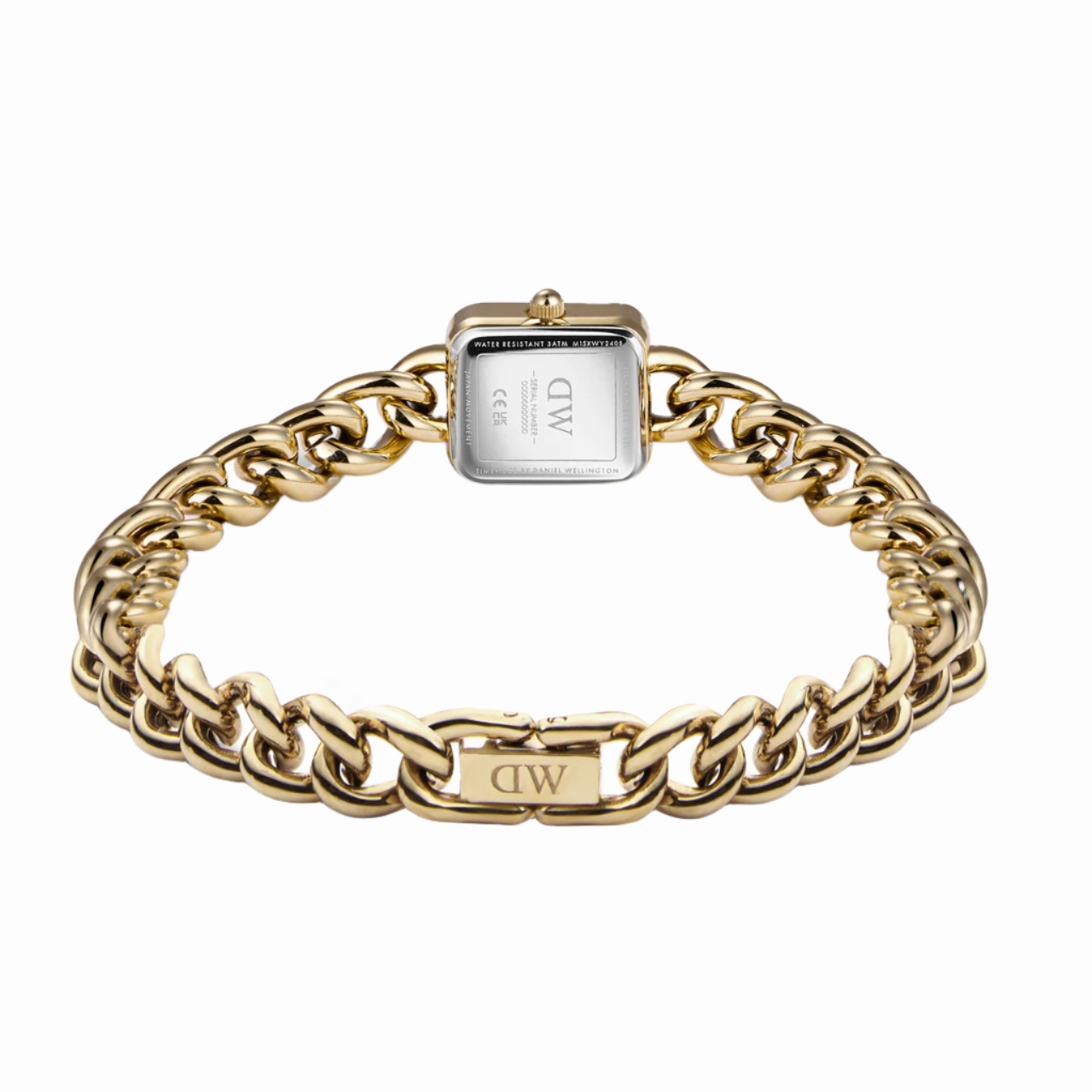Daniel Wellington Jolie Gold Chain White Dial Watch DW00100836