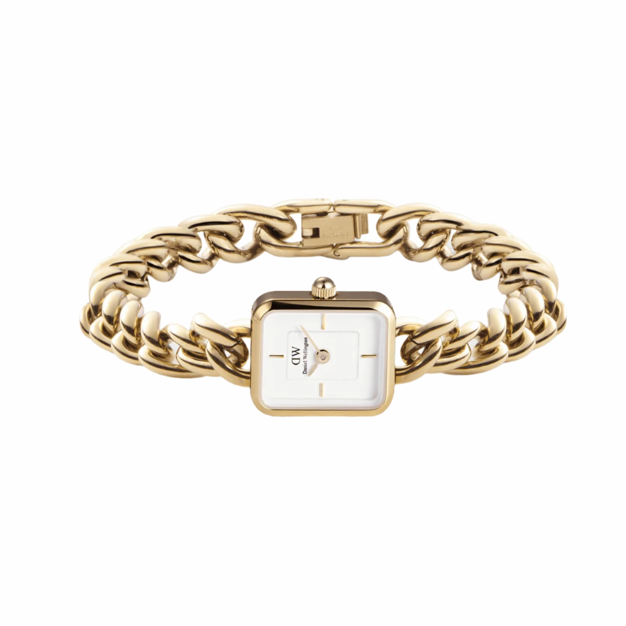 Daniel Wellington Jolie Gold Chain White Dial Watch DW00100836