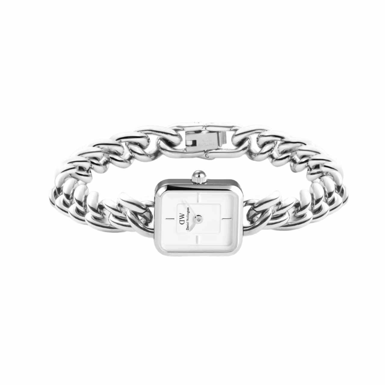 Daniel Wellington Jolie Silver Chain White Dial Watch DW00100834