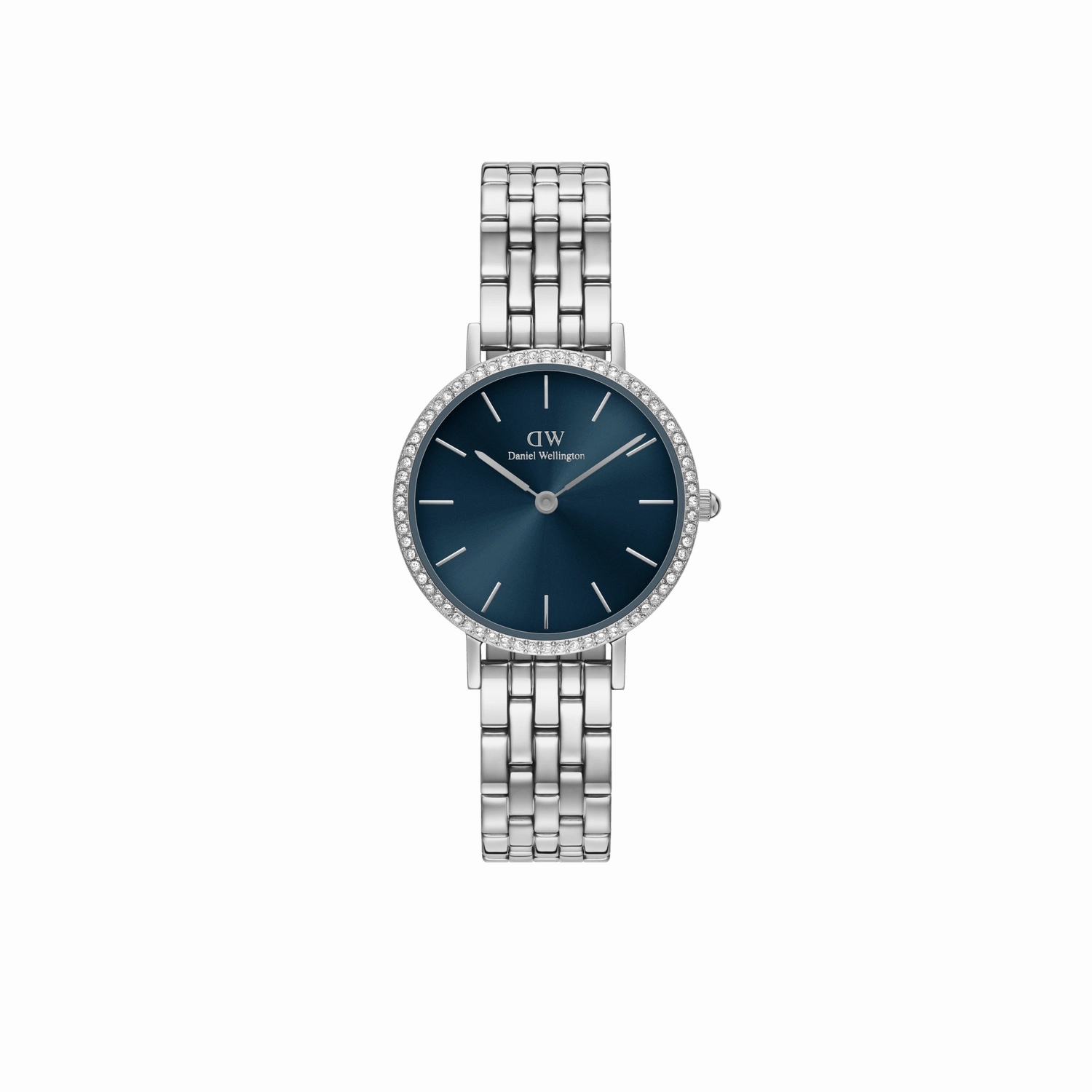 Daniel Wellington Petite 28mm Bezel 5-Link Arctic Sunray Watch DW00100664