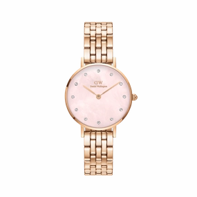 Daniel Wellington Petite 28mm Lumine 5-Link Melrose Watch DW00100617