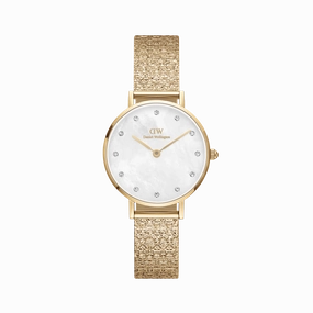Daniel Wellington Petite 28mm Pressed Studi Lumine Mother of Pearl Watch DW00100594