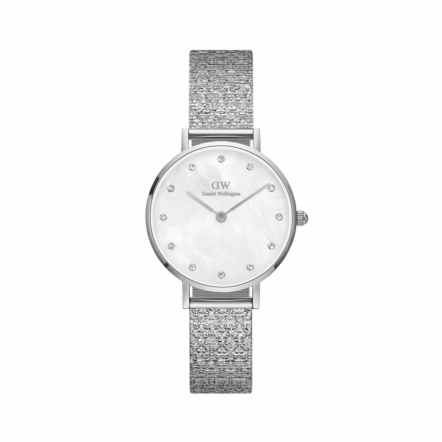Daniel Wellington Petite 28mm Pressed Studi Lumine White Watch DW00100592