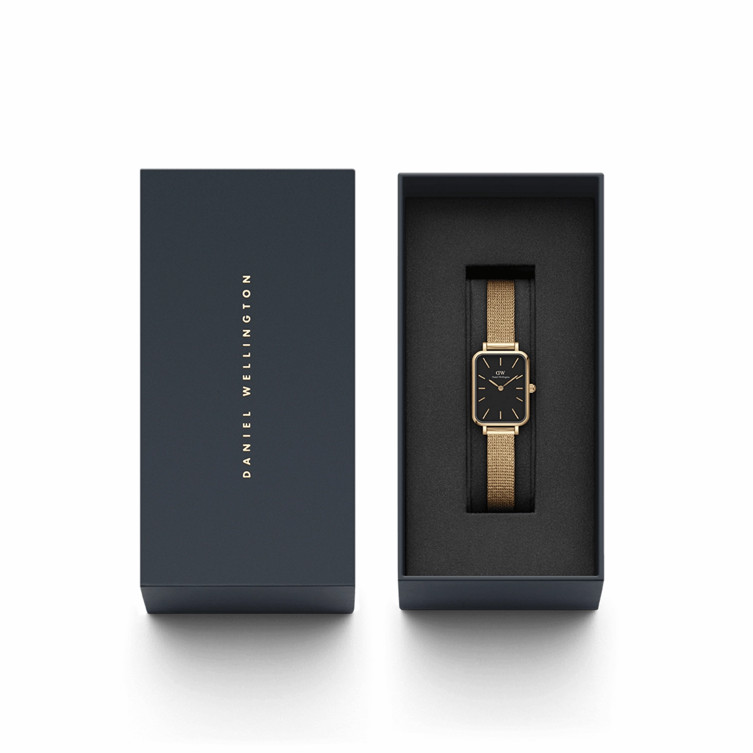 Daniel Wellington Quadro 20X26 Pressed Evergold Black Watch DW00100557