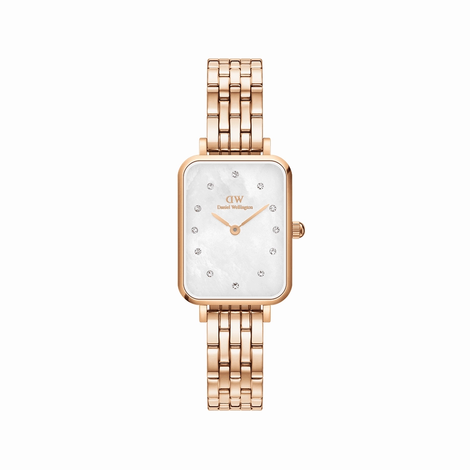 Daniel Wellington Quadro 26mm 5-Link Lumine MOP Watch DW00100620