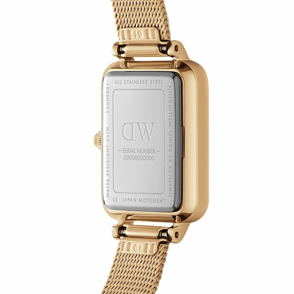 Daniel Wellington Quadro 26mm Pressed Evergold DW00100556