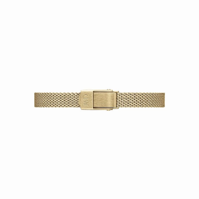 Daniel Wellington Quadro Mini Evergold Champagne Watch 15.4x18.2mm