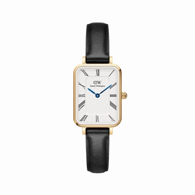 Daniel Wellington Quadro Roman Numerals Sheffield Gold Watch DW00100692