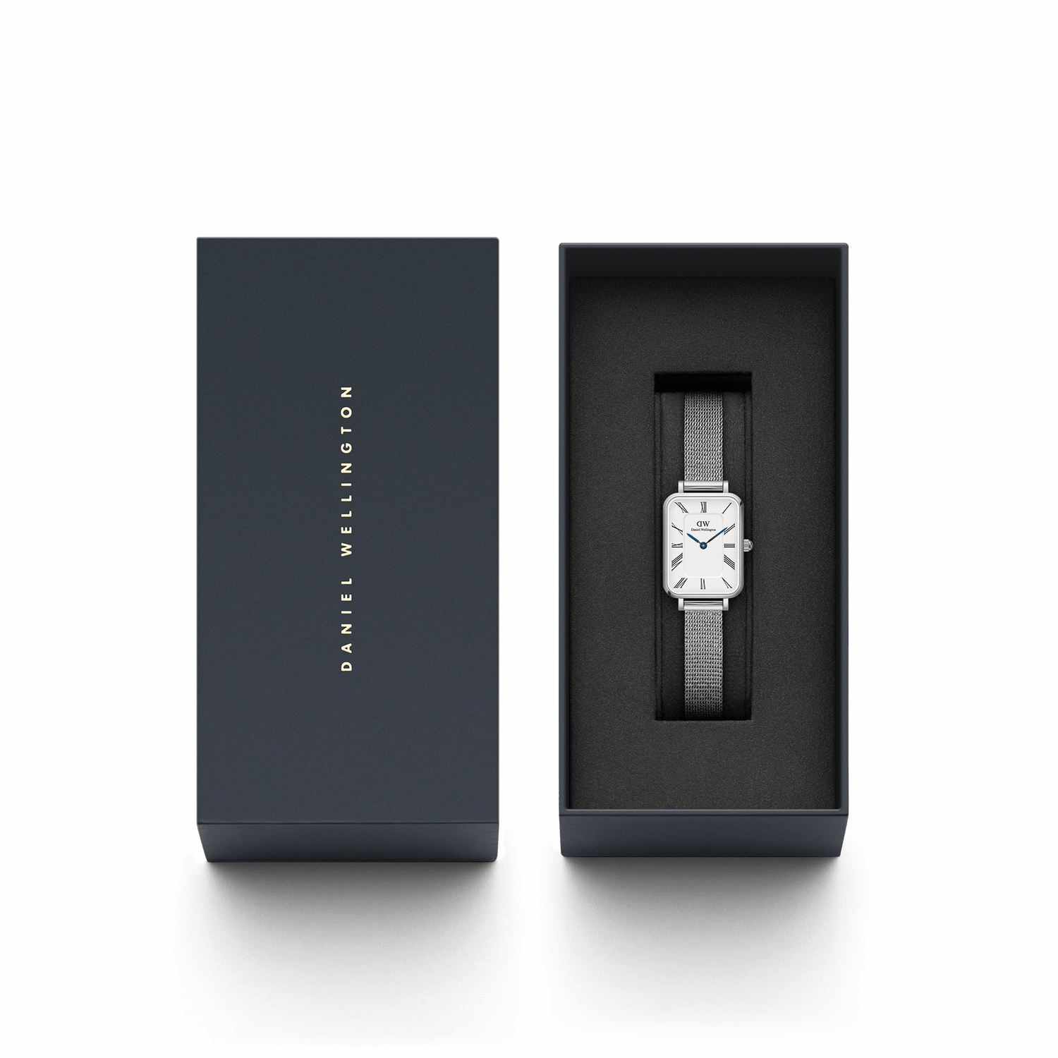 Daniel Wellington Quadro Roman Numerals Sterling Watch DW00100690
