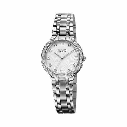 Diamond Eco-Drive Watch