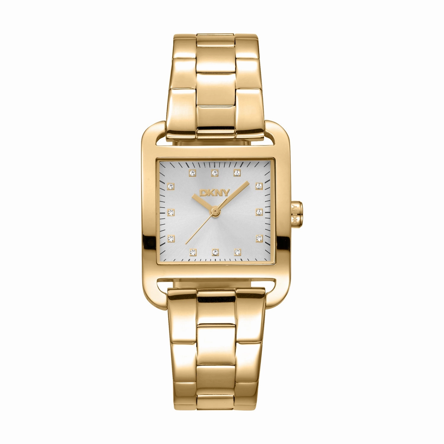 DKNY City Midi Silver Dial Stainless Steel Watch DK1L004M0055