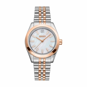 DKNY Nolita Midi White Dial Stainless Steel Watch DK1L029M0095
