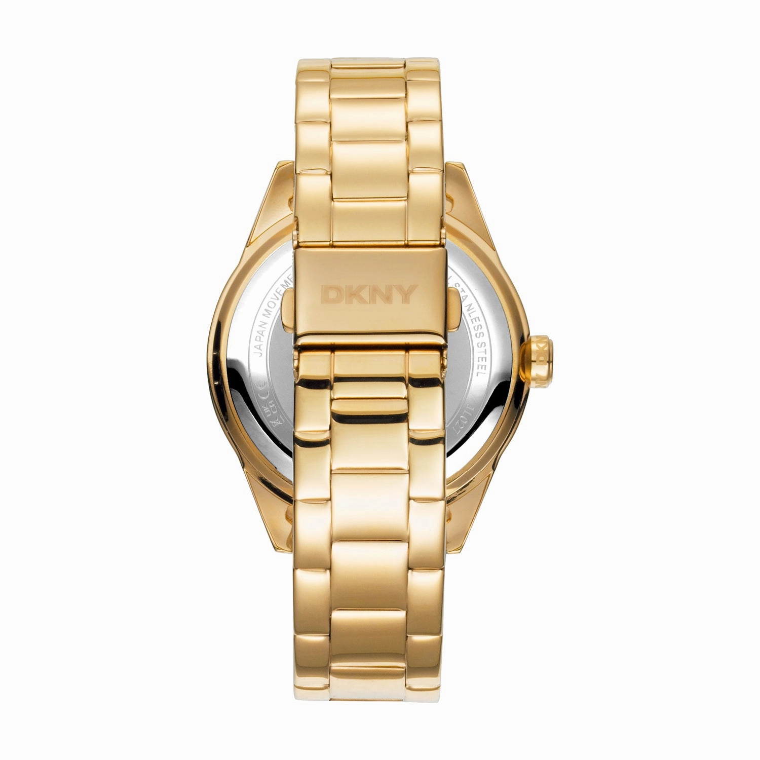 DKNY Nolita Multi Glitz Champagne Dial Stainless Steel Watch DK1L027M0045