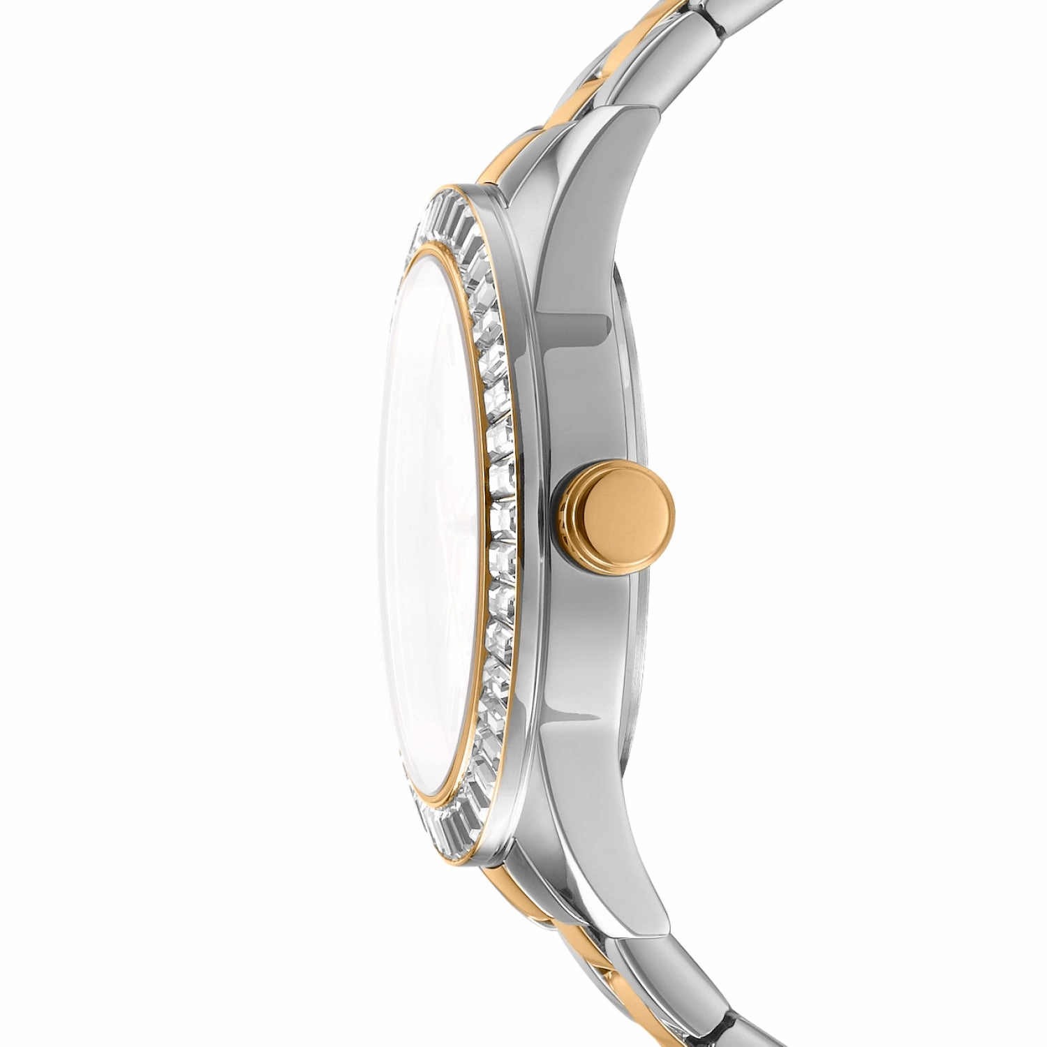 DKNY Nolita Multi Glitz Silver Dial Stainless Steel Watch DK1L027M0075