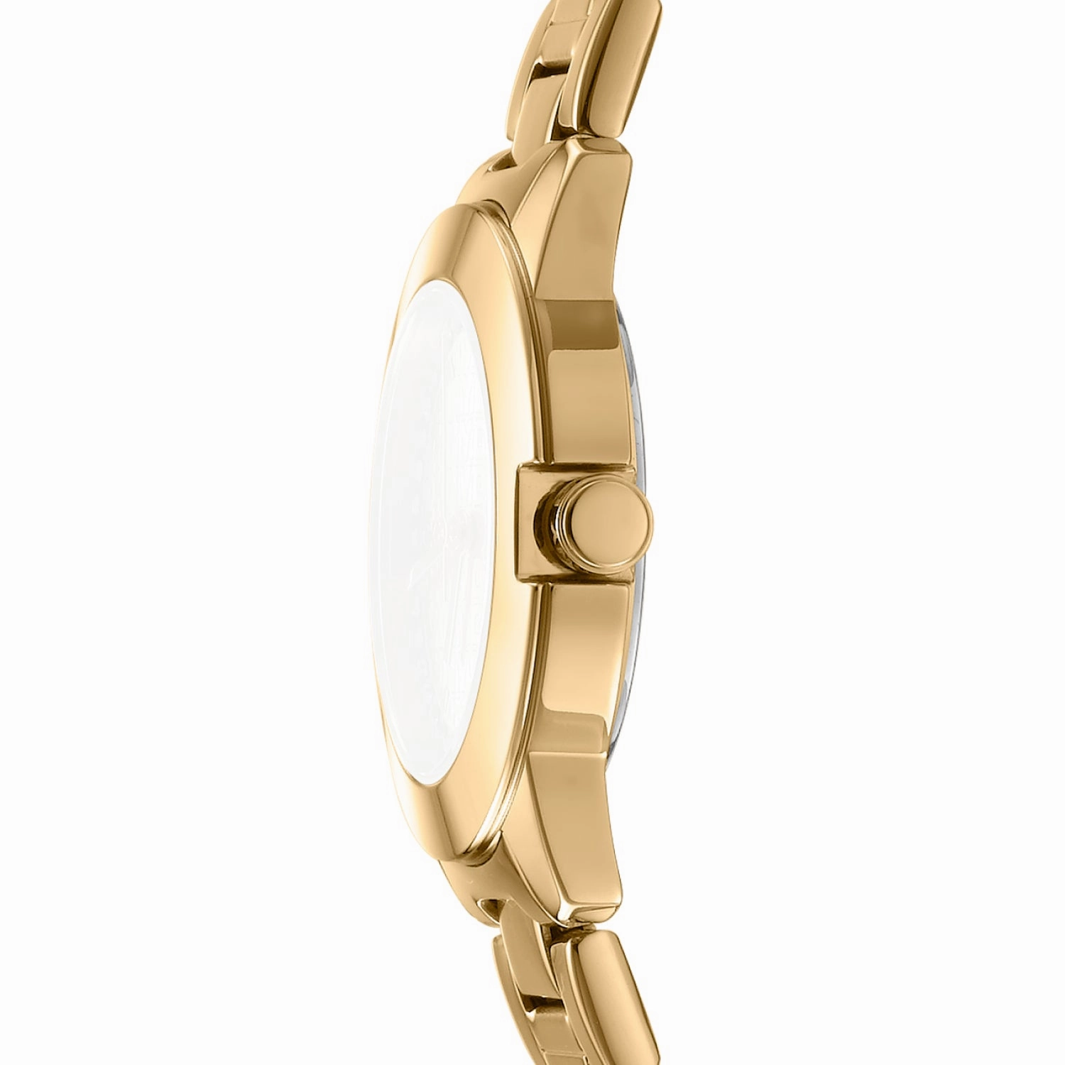 DKNY Park Ave Logo Champagne Dial Stainless Steel Watch DK1L021M0055