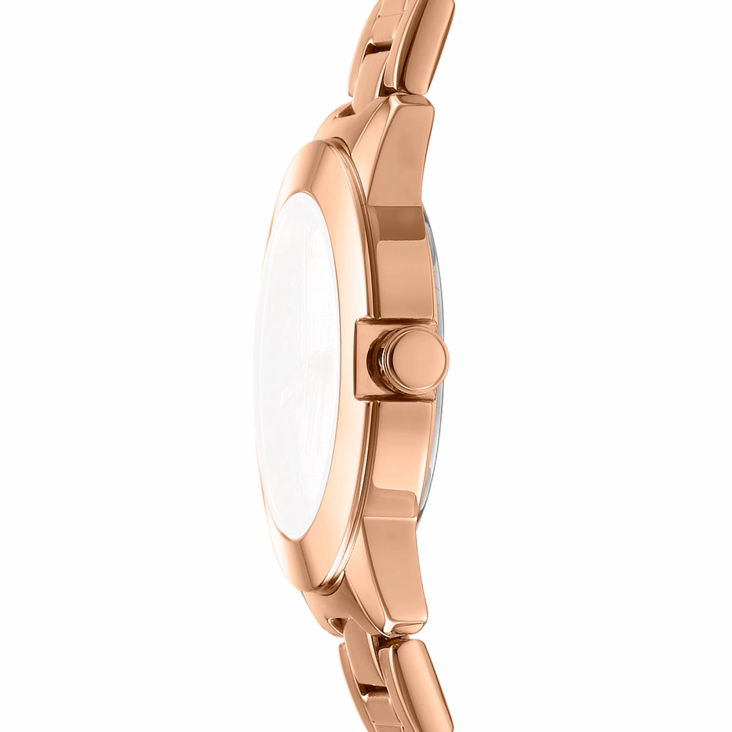 DKNY Park Ave Logo Rose Gold Dial Stainless Steel Watch DK1L021M0065