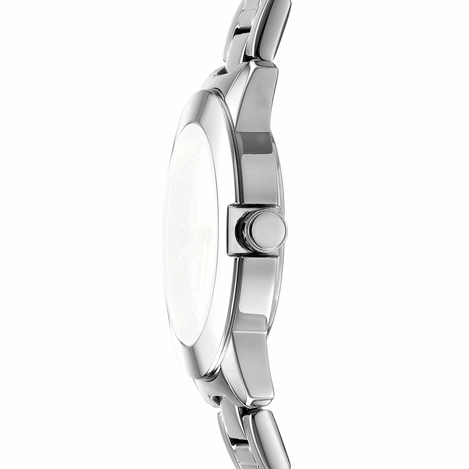 DKNY Park Ave Logo Silver Dial Stainless Steel Watch DK1L021M0035
