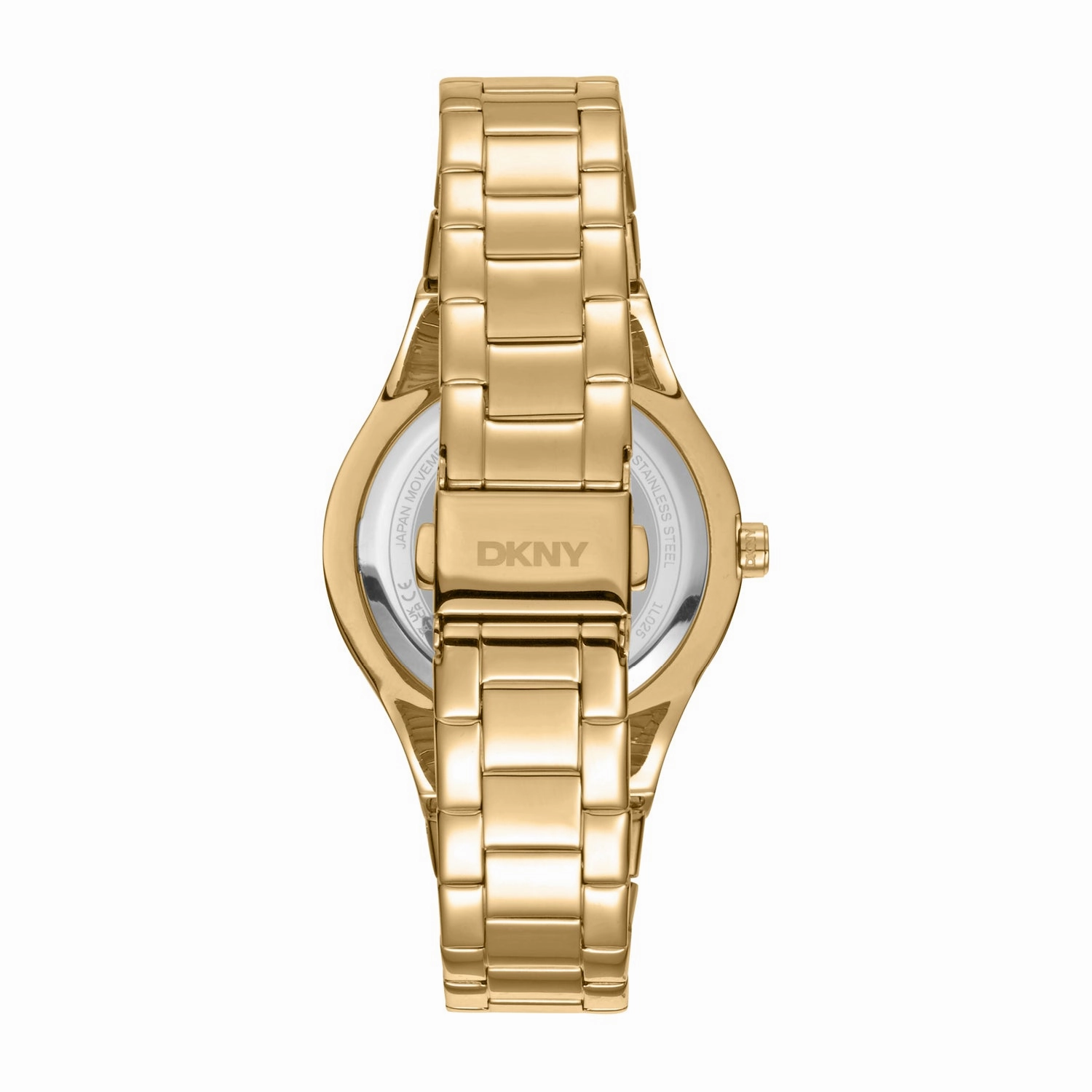 DKNY Parsons Glitz Silver Dial Stainless Steel Watch DK1L025M0045