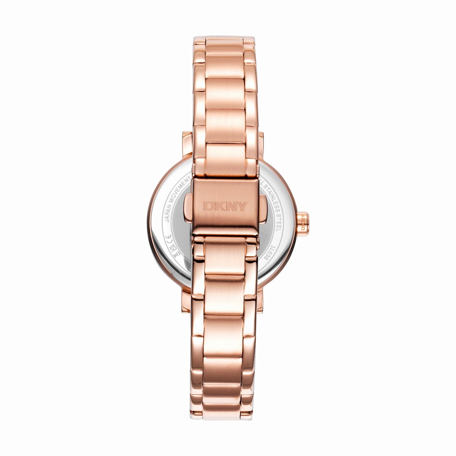 DKNY Soho Glitz Silver Dial Stainless Steel Watch DK1L038M0065