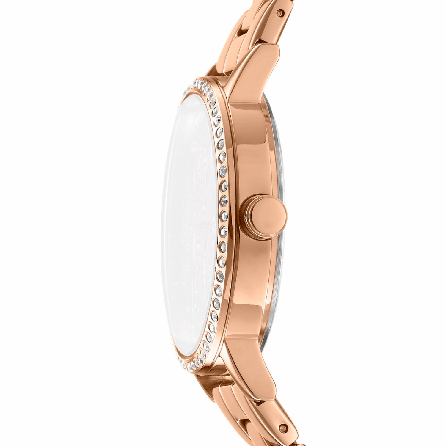 DKNY Soho Logo Silver Dial Stainless Steel Watch DK1L035M0225