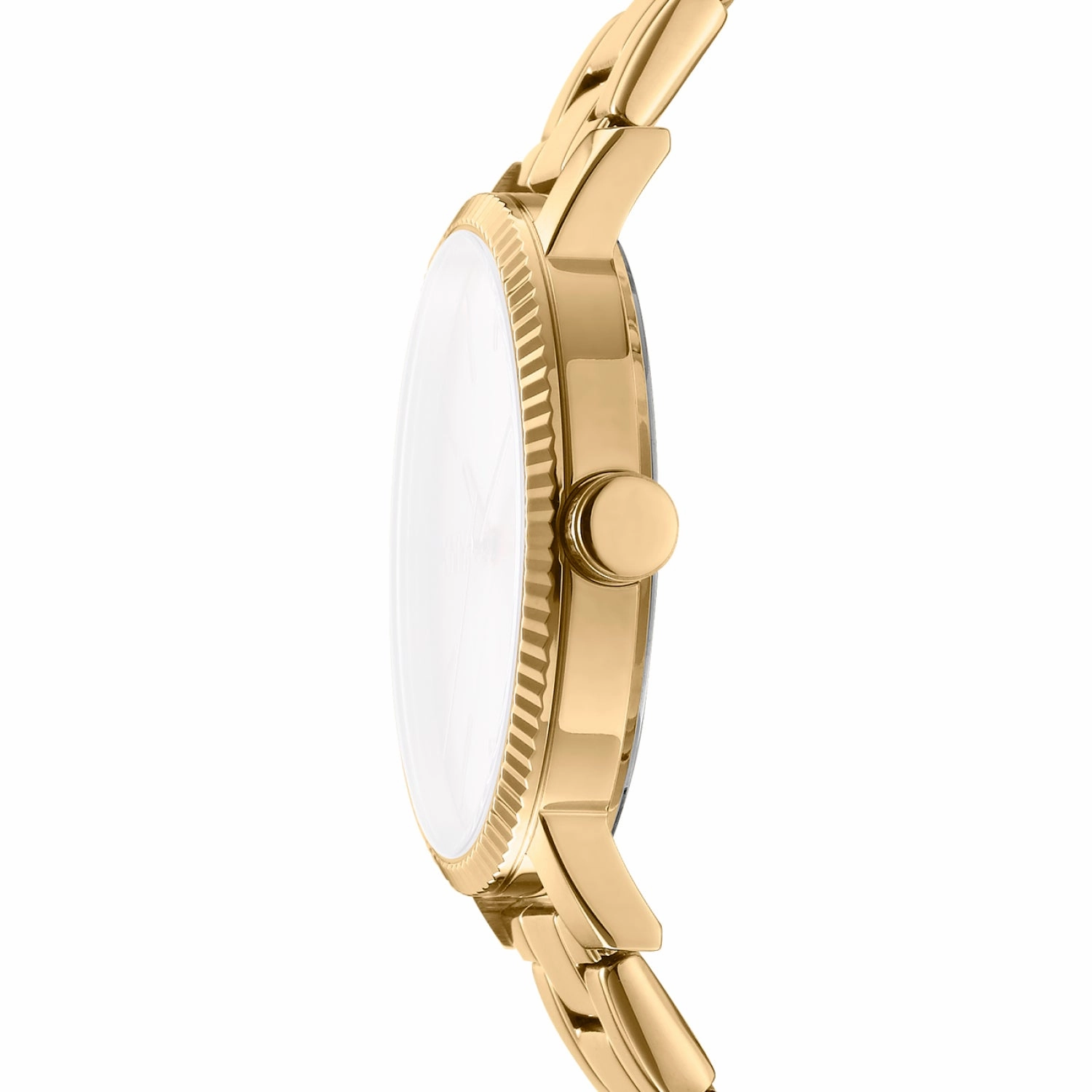 DKNY Soho Maxi Champagne Dial Stainless Steel Watch DK1L034M0045