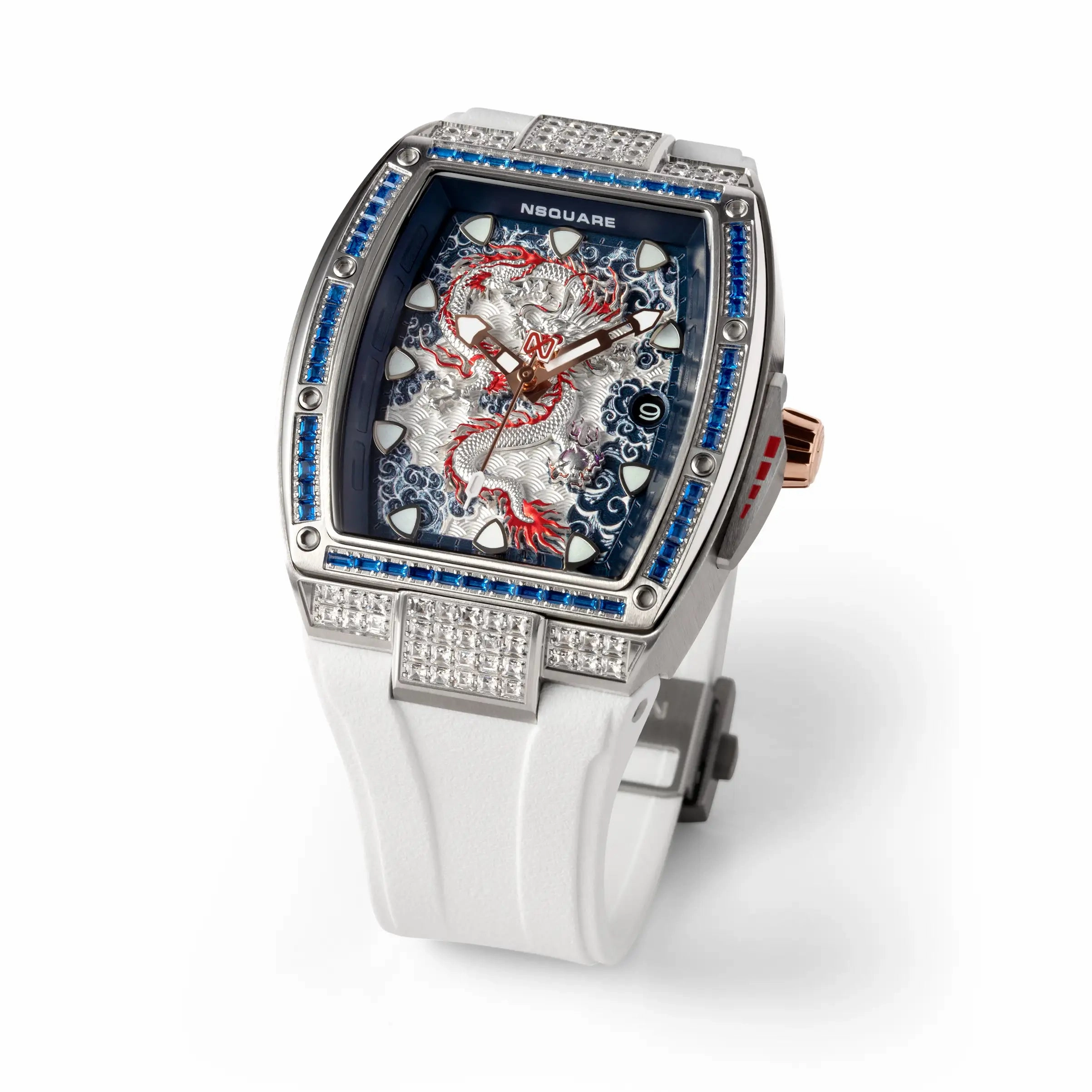 Dragon Overloed Automatic N57.5 SS/White