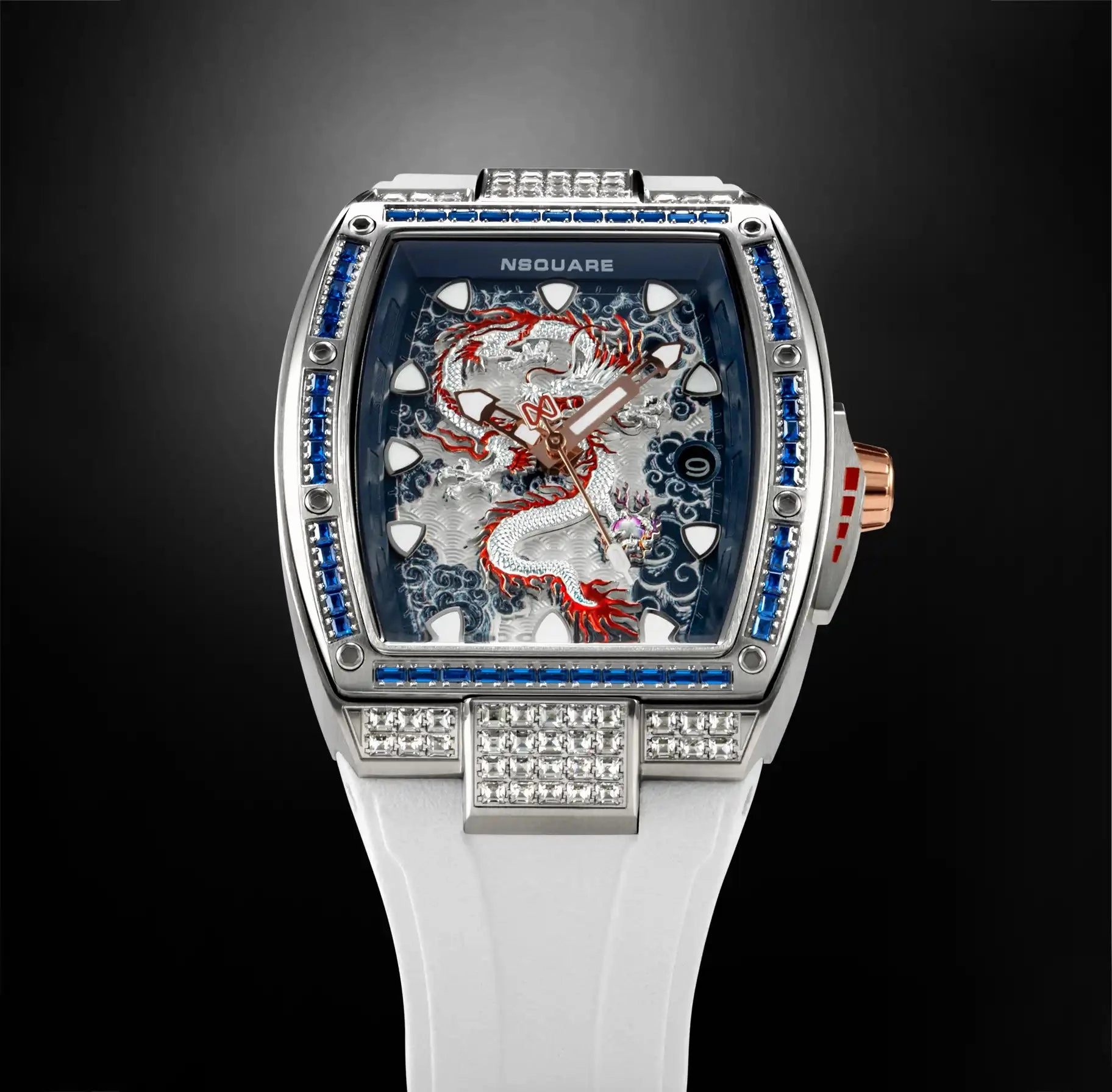 Dragon Overloed Automatic N57.5 SS/White