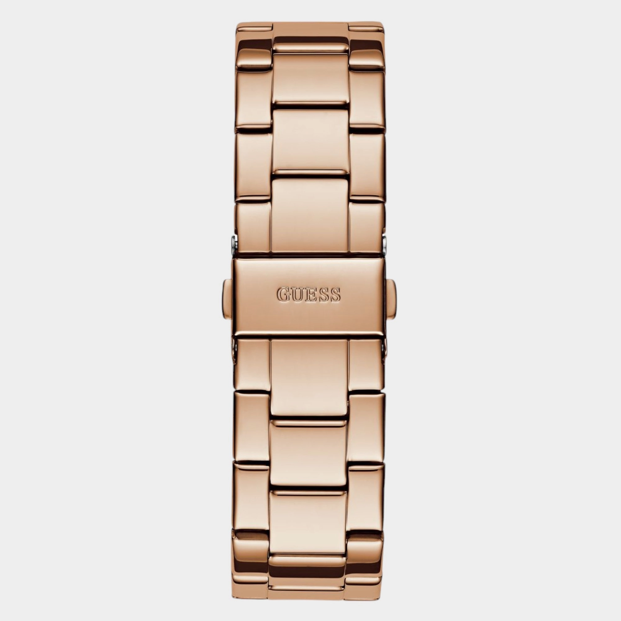 Dress Women Quartz Rose Gold Dial Multi-Function Stainless Steel Watch GW0760L3