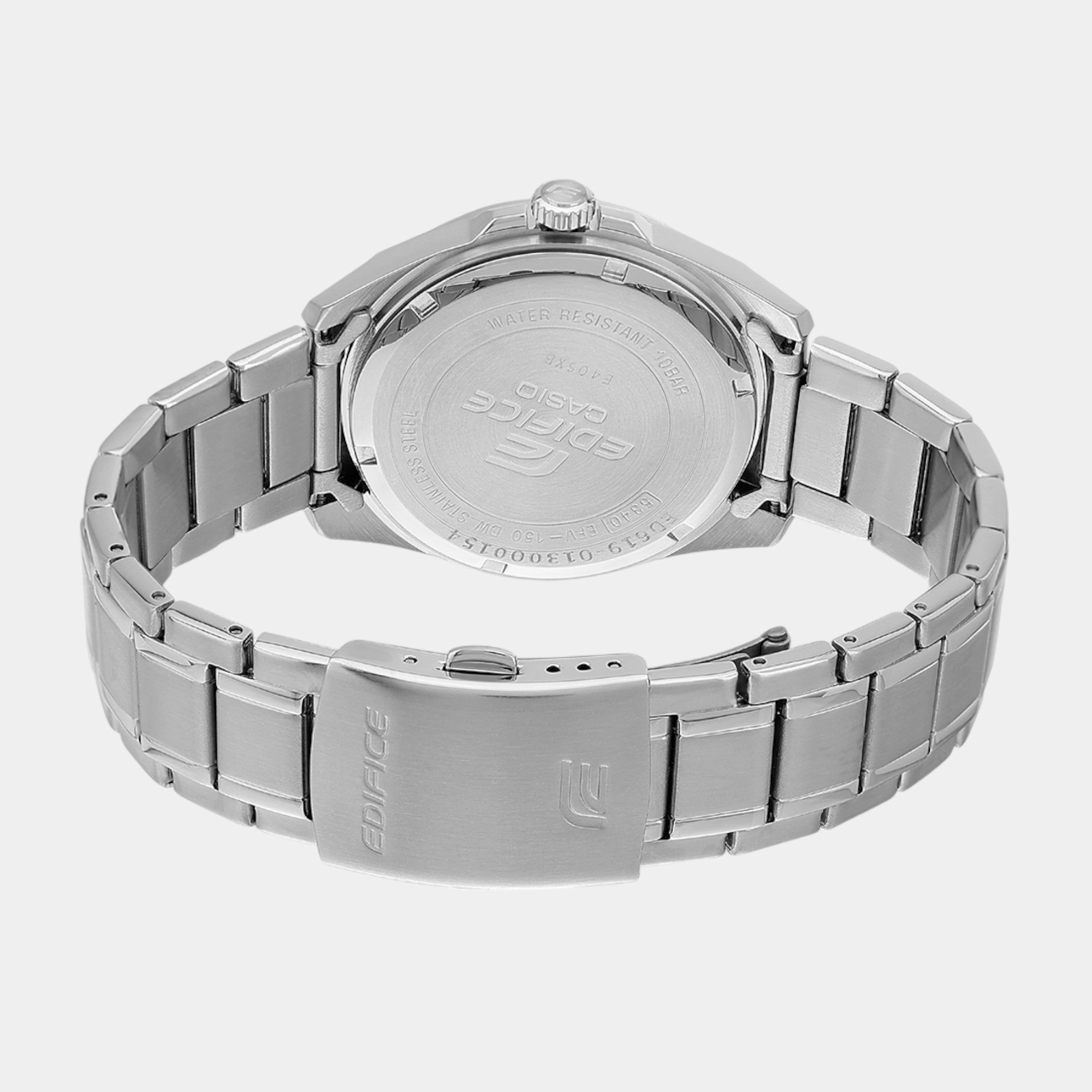 Edifice Men Quartz Blue Dial Analog Stainless Steel Watch EFV-150D-2AVUDF ED619