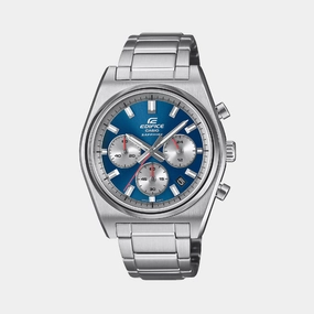 Edifice Men Quartz Blue Dial Chronograph Stainless Steel Watch EFB-730D-2AVUDF ED634