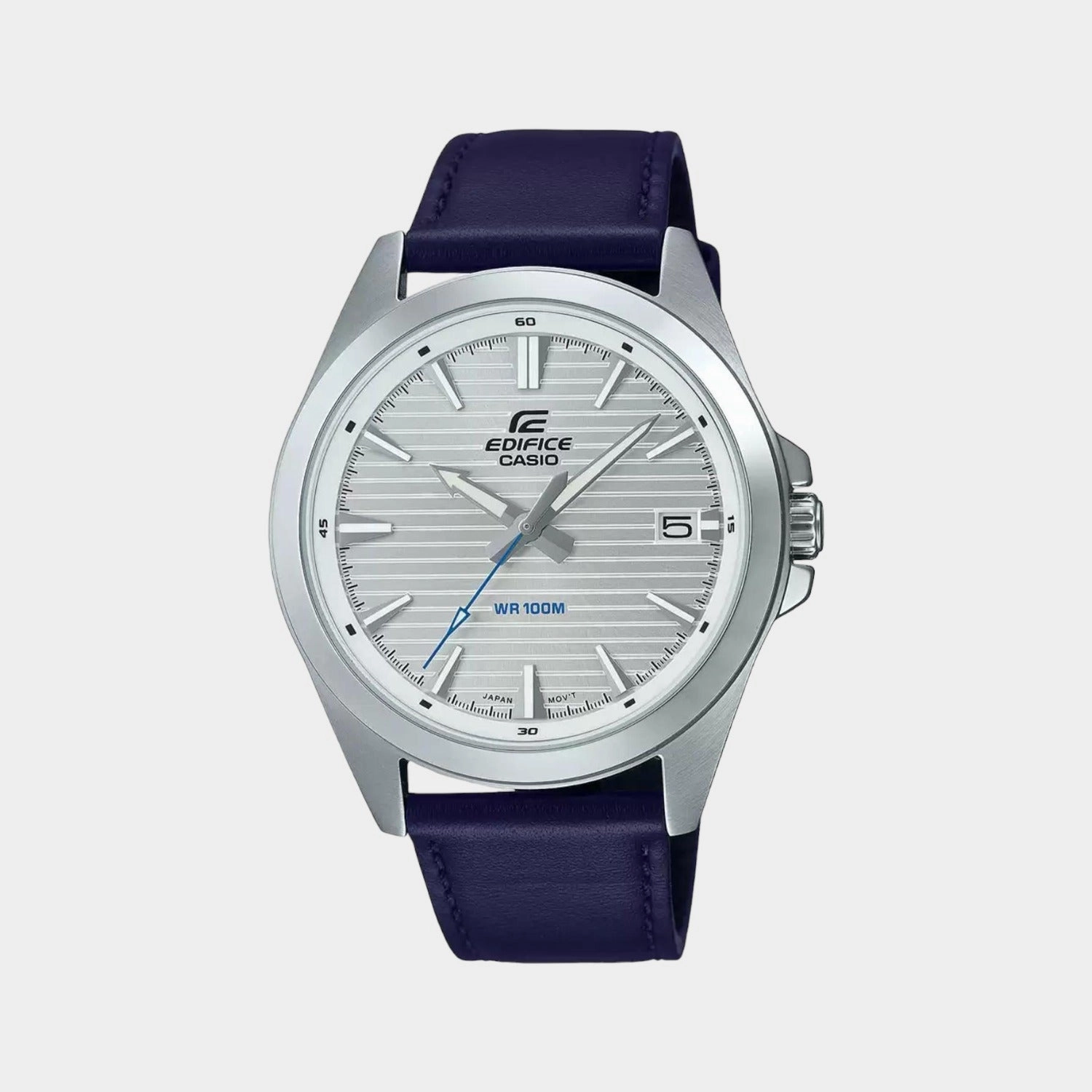 Edifice Men's Analog Leather Watch ED541 - EFV-140L-7AVUDF
