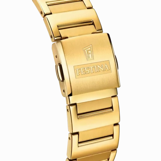 Elegant Festina Men's Watch with White Dial and Durable Stainless Steel Bracelet - F20678/1