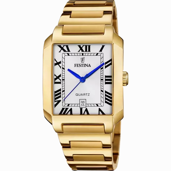 Elegant Festina Men's Watch with White Dial and Durable Stainless Steel Bracelet - F20678/1