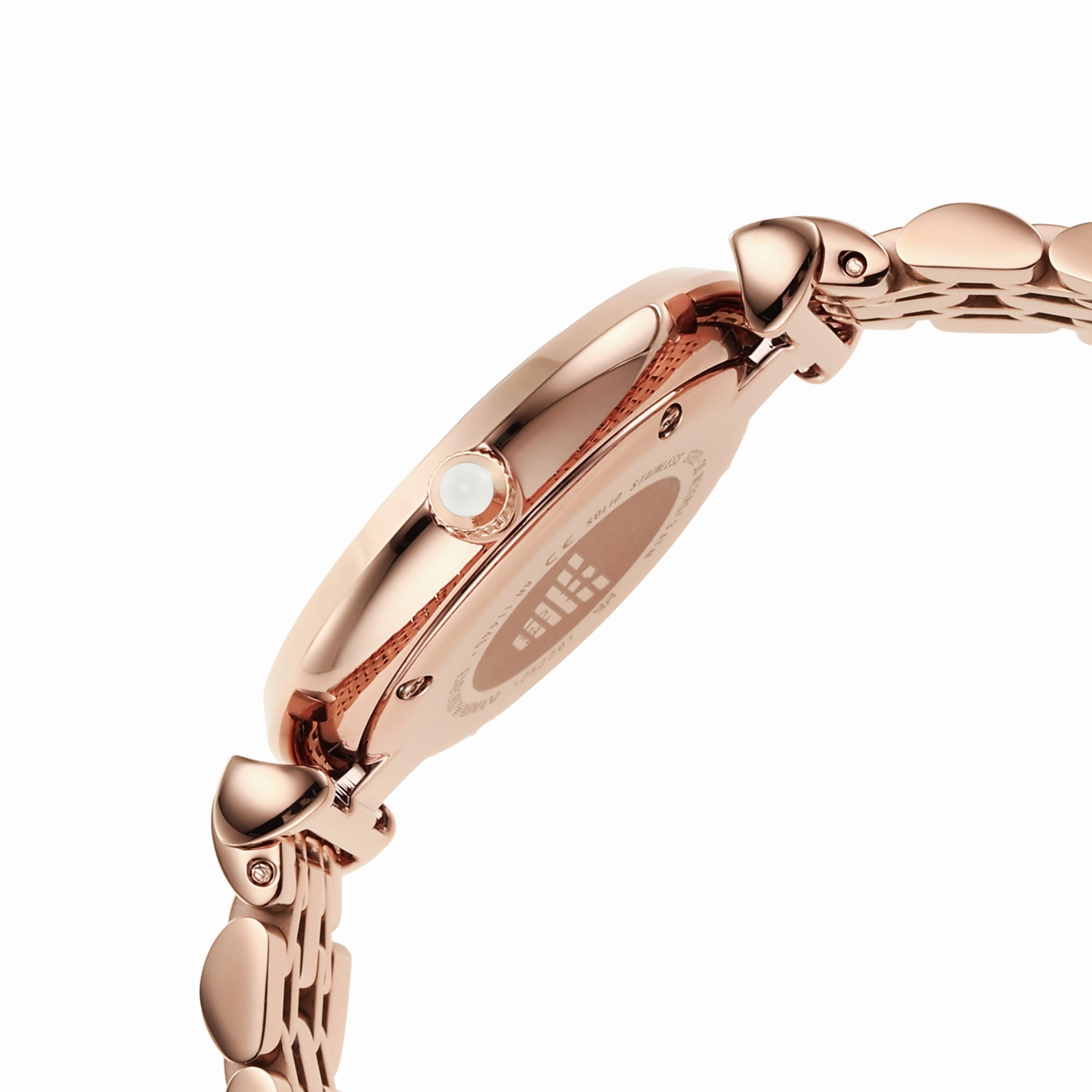 Emporio Armani Elegant Rose Gold Women's Steel Watch AR11446