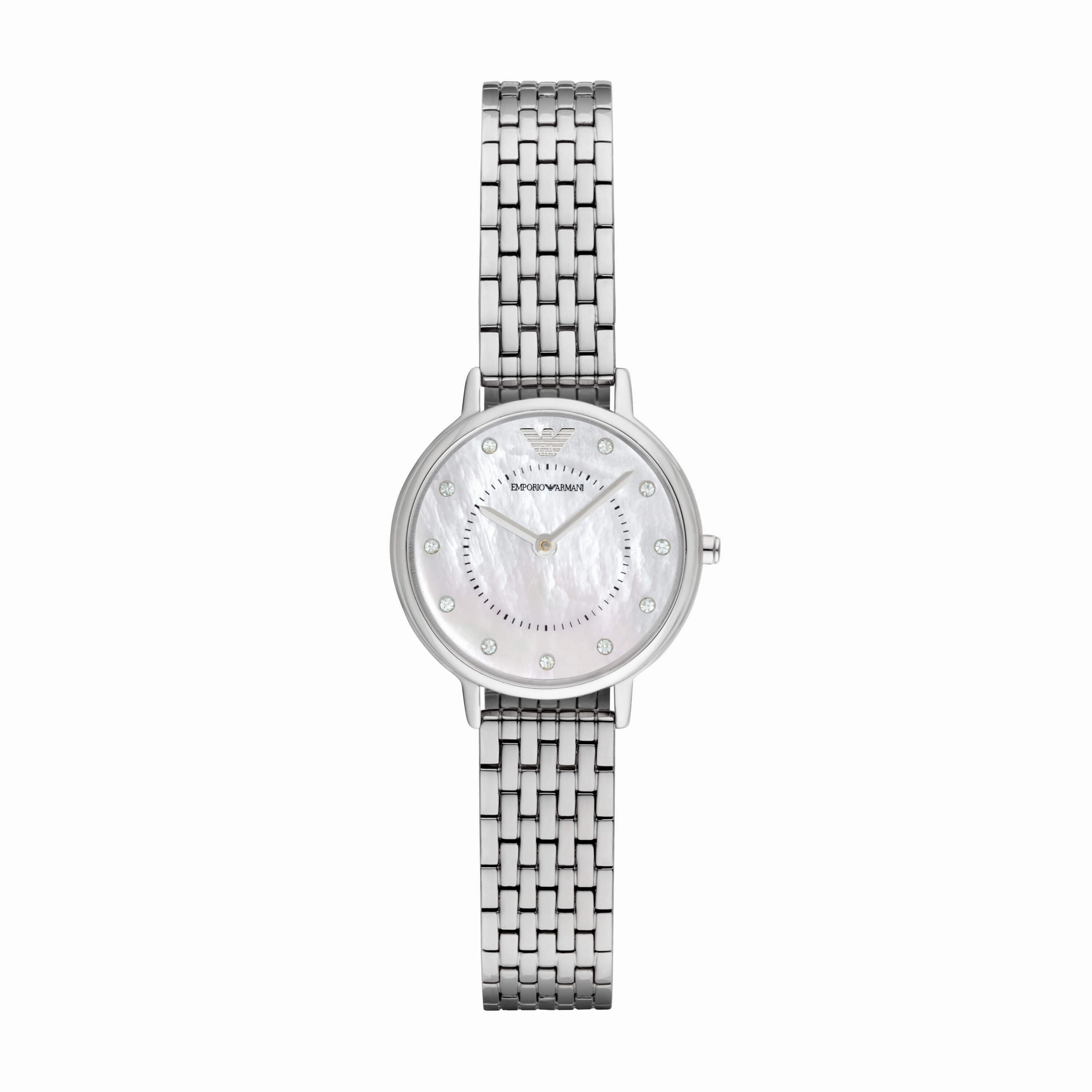 Emporio Armani Silver-Tone Analogue Watch AR2511