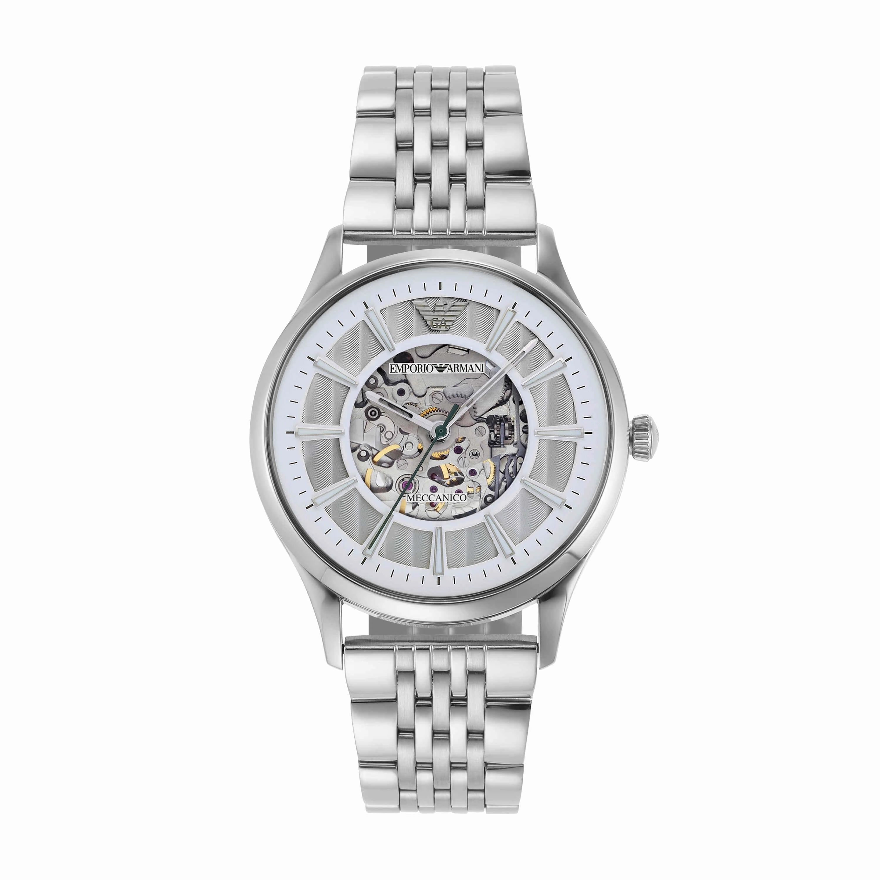 Emporio Armani Two Tone Analogue Watch AR1945