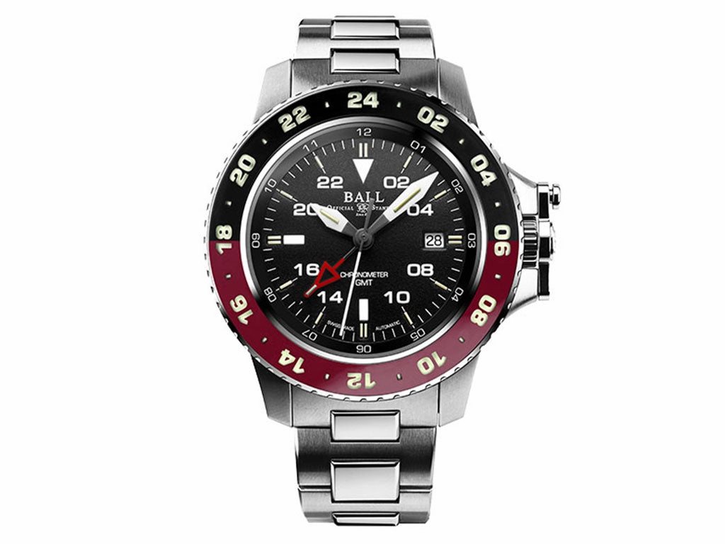 Engineer Hydrocarbon AeroGMT II Black/Red Ref. DG2018C-S3C-BK