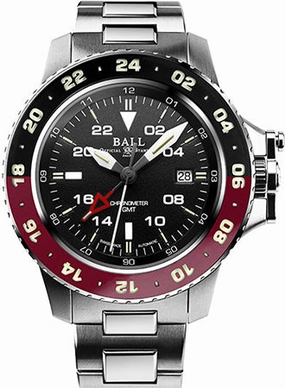 Engineer Hydrocarbon AeroGMT II Black/Red Ref. DG2018C-S3C-BK