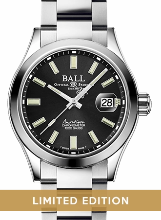 Engineer Master II Endurance 1917 40mm Black - Ltd 1000pcs Ref. NM3000C-S2C-BK