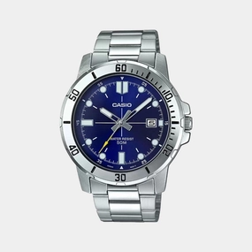 Enticer Men's Analog Stainless Steel Watch A1364 - MTP-VD01D-2EVUDF