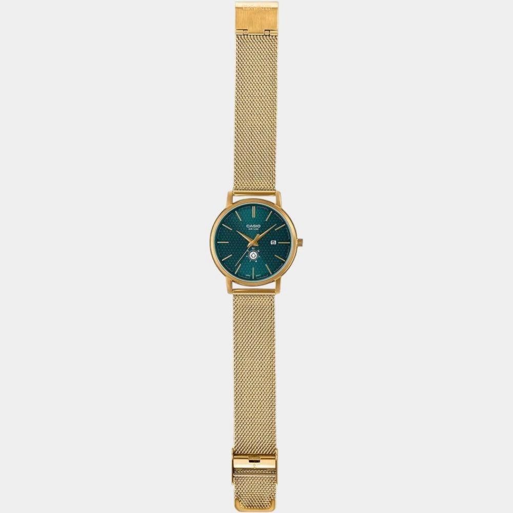 Enticer Men's Analog Stainless Steel Watch A2056 - MTP-B125MG-3AVDF