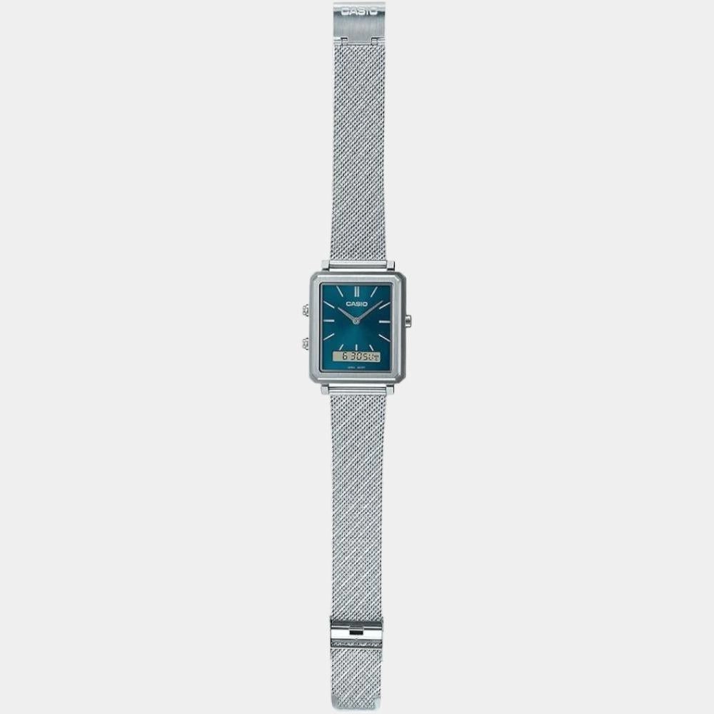 Enticer Men's Analog Stainless Steel Watch A2087 - MTP-B205M-3EDF