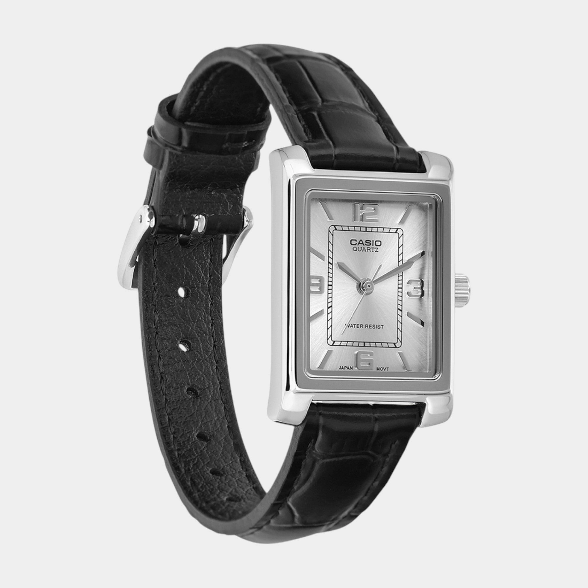 Enticer Women Quartz White Dial Analog Leather Watch LTP-1234LL-7ADF A2359