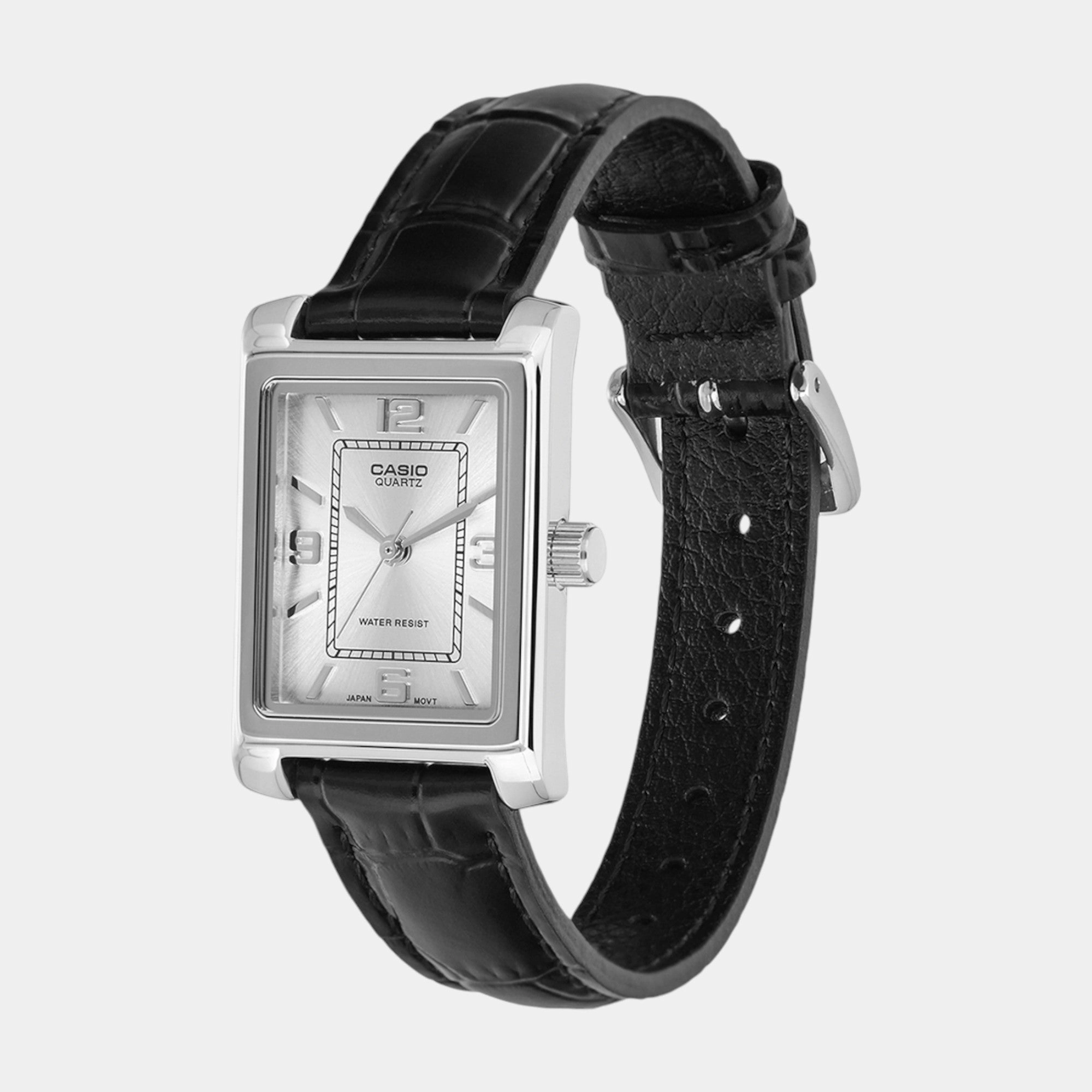 Enticer Women Quartz White Dial Analog Leather Watch LTP-1234LL-7ADF A2359